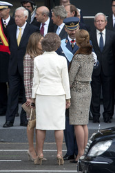 Letizia von Spanien, Sophia von Spanien, Felipe von Spanien, Elena von Spanien