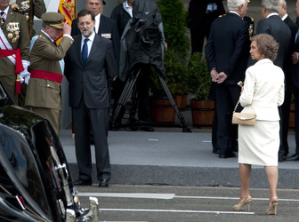 Juan Carlos I. von Spanien, Mariano Rajoy, Sophia von Spanien