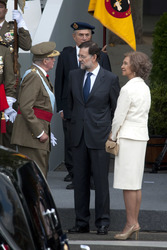 Juan Carlos I.von Spanien, Mariano Rajoy, Sophia von Spanien