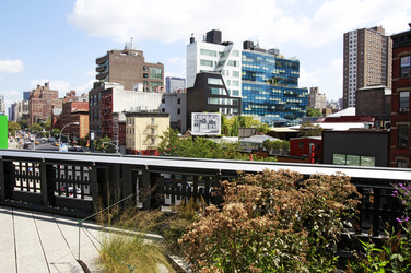 Blick vom High Line Park