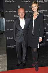 Christian Boros mit Frau Karen Lohmann