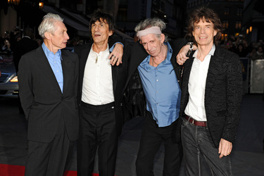 Charlie Watts, Ronnie Wood, Keith Richards, Mick Jagger (The Rolling Stones)