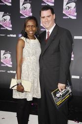 Andrej Hermlin mit Ehefrau Joyce