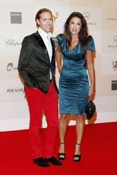 Mariella Ahrens mit Jens Hilbert