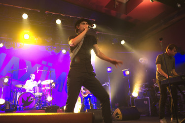 Tom English, Paul Smith, Lukas Wooller (Maximo Park)