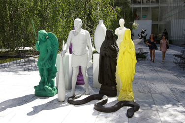 Innenhof vom Museum of Modern Art (MoMA)