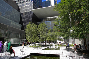 Innenhof vom Museum of Modern Art (MoMA)