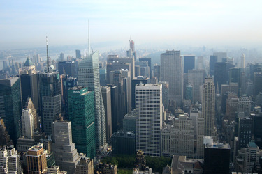 Blick auf Manhattan