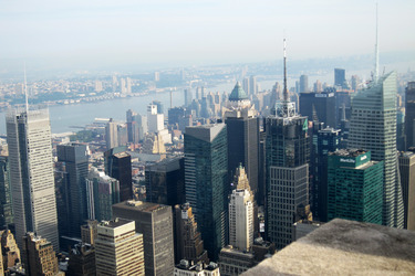 Blick auf Manhattan