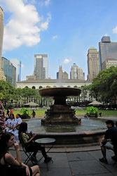 Brunnen im Bryant Park