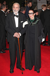 Christopher Lee mit Gattin Gitte