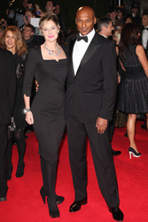 Colin Salmon mit Begleitung