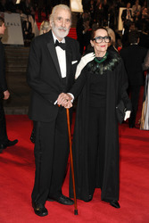 Christopher Lee mit Gattin Gitte