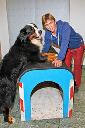 Guido Hammesfahr mit Hund Keks