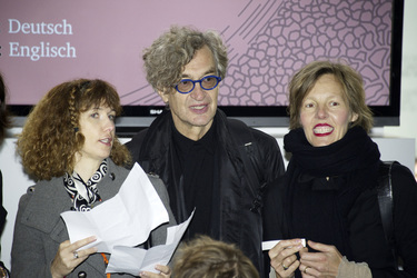 Wim Wenders mit Gattin Donata