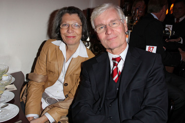 Henning Voscherau mit Gattin Annerose