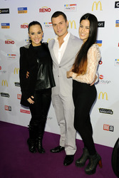 Kim Gloss, Rocco Stark mit Schwester Aurora Stark