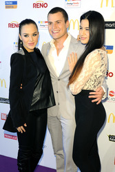 Kim Gloss, Rocco Stark mit Schwester Aurora Stark