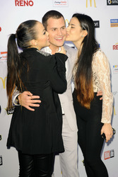 Kim Gloss, Rocco Stark mit Schwester Aurora Stark