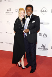 Roberto Blanco mit Gattin Luzandra Strassburg