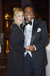 Roberto Blanco mit Gattin Luzandra Strassburg