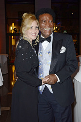 Roberto Blanco mit Gattin Luzandra Strassburg