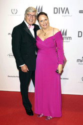 Christian Wolff mit Frau Marina