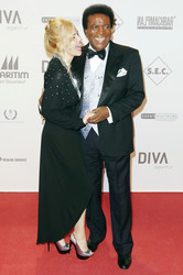 Roberto Blanco mit Gattin Luzandra Strassburg