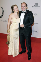 Wolfram Kons mit Ehefrau Alexa