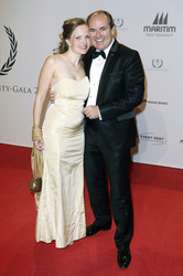 Wolfram Kons mit Ehefrau Alexa