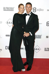 Giulia Siegel mit Freund Frank Büchtmann