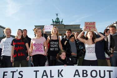 Anke Domscheit-Berg, Julia Schramm, Laura Dornheim, Anne Helm