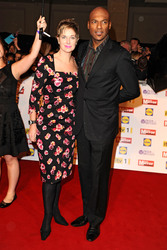 Colin Salmon mit Frau