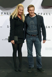 Gedeon Burkhard mit Freundin Annika Bohrmann