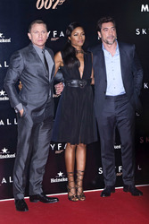 Daniel Craig, Naomie Harris, Javier Bardem