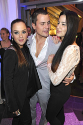 Kim Gloss, Rocco Stark mit Schwester Aurora Stark