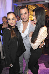 Kim Gloss, Rocco Stark mit Schwester Aurora Stark