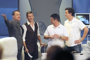 Tom Hanks, Markus Lanz mit Wettkandidaten