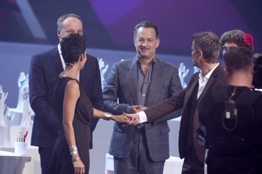 Halle Berry, Tom Hanks, Markus Lanz
