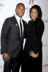 Victor Cruz mit Freundin Elaina Watley