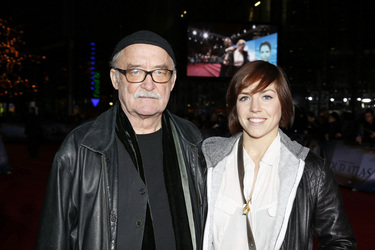 Hans W. Geißendörfer mit Tochter