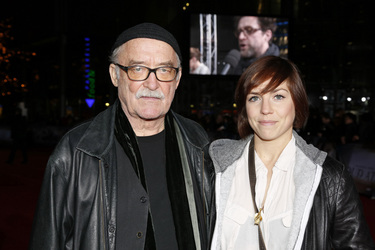 Hans W. Geißendörfer mit Tochter