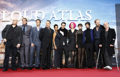 Andy Wachowski, Götz Otto, James D'Arcy, Tom Hanks, Halle Berry, Tom Tykwer, Lana Wachowski, Doona Bae, Ben Whishaw, Hugo Weaving, Martin Wuttke