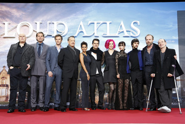 Andy Wachowski, Götz Otto, James D'Arcy, Tom Hanks, Halle Berry, Tom Tykwer, Lana Wachowski, Doona Bae, Ben Whishaw, Hugo Weaving, Martin Wuttke