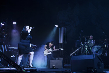Beth Ditto, Nathan 'Brace Paine' Howdeshell, Kathy Mendonca (Gossip)