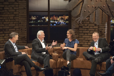 Thomas Oppermann, Wolfgang Kubicki, Verena Delius, Stefan Raab