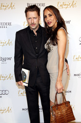 Bruno Eyron mit Freundin Friederike Dirscherl