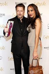 Bruno Eyron mit Freundin Friederike Dirscherl