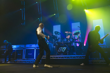 Rick Parfitt, Francis Rossi, Matt Letley, John 'Rhino' Edwards (Status Quo)