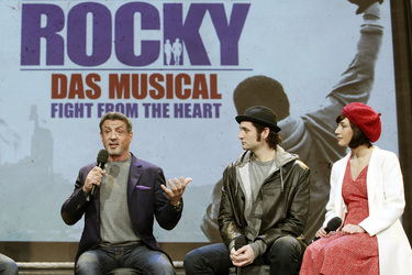 Sylvester Stallone, Drew Sarich, Wietske van Tongeren